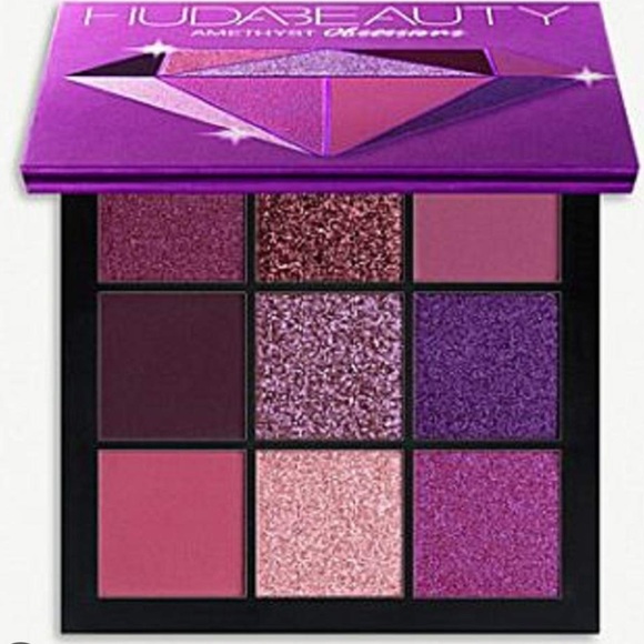 💕3XHP🎉NEW HUDA BEAUTY AMETHYST OBSESSIONS PALETTE - Picture 2 of 7